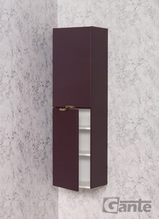 Tall Storage Unit Magnolia, Burgundy - Image 3