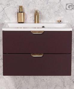 Vanity Unit Magnolia 60cm, Burgundy
