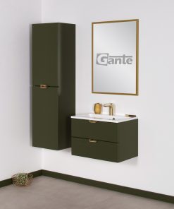 Dark Olive vanity unit