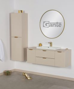 Ecru vanity unit