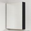 black mirrored bathroom cabinet