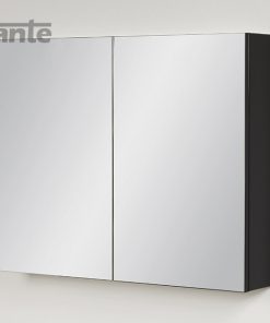 black bathroom cabinet