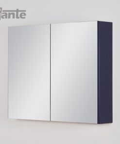 navy bathroom cabinet