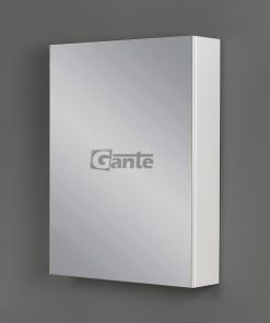 white bathroom cabinet