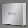 white bathroom cabinet