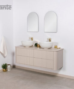 sand colour vanity unit Cork