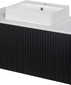 black vanity unit Galway