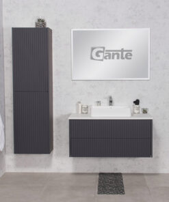 Graphite vanity unit Carlow