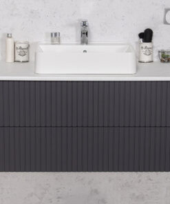 Graphite vanity unit Carlow