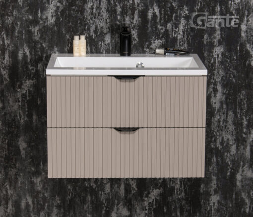 Vanity Unit Victa Lamello 60cm, Fume Matt