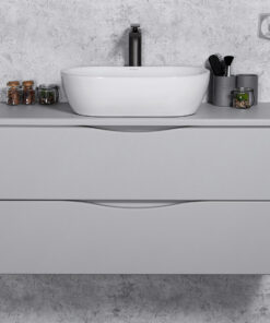 Light grey vanity unit Waterford