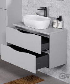 80cm grey vanity unit Limerick