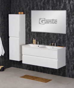 Vanity Unit Esto 120 cm, double sink, White