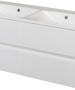 Vanity Unit Esto 120 cm, double sink, White
