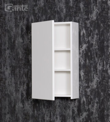 white matt bathroom cabinet