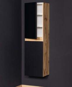Tall Storage Unit Esto, Black