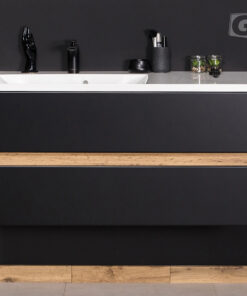 Vanity Unit Esto 100 cm, Black