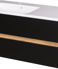 Vanity Unit Esto 100 cm, Black