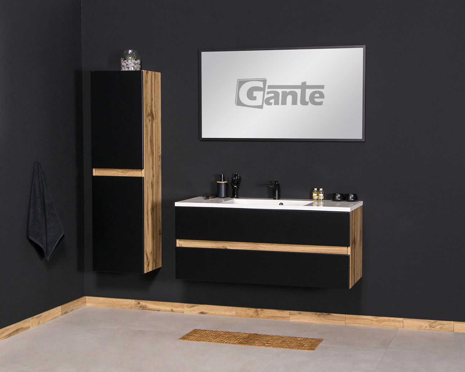 Black bathroom Dublin