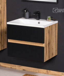 Vanity Unit Esto 60 cm, Black