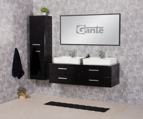 4 drawers large vanity unit