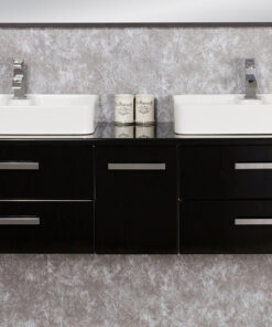 Vanity Unit Focus 210cm/4, Black - Image 2