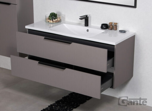 Vanity Unit Sydney 120cm, Taupe - Image 4