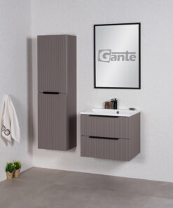 Taupe vanity unit