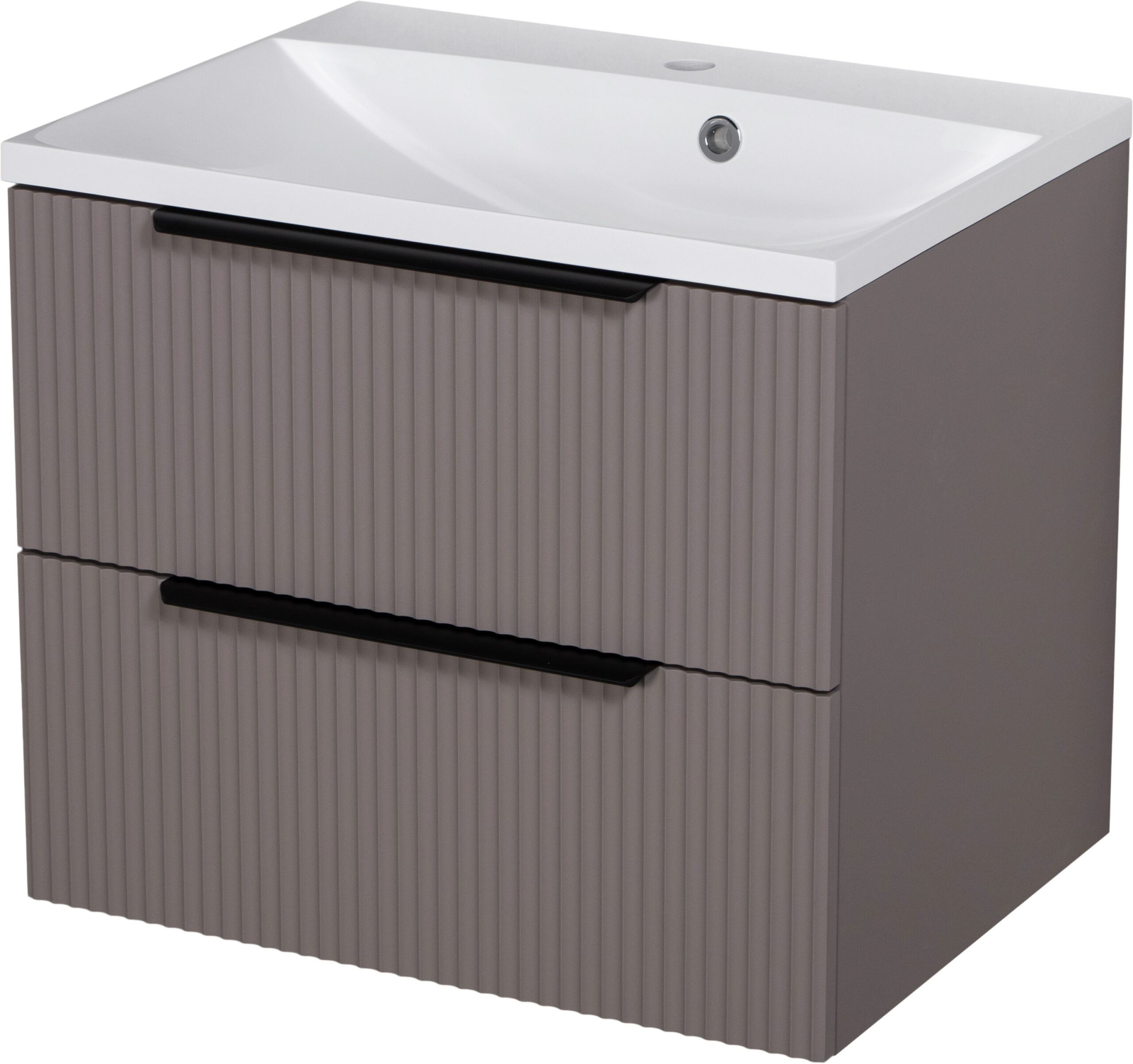 Vanity Unit Sydney 60cm, Taupe - Image 5