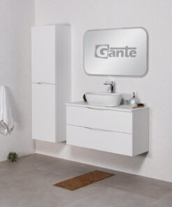 100cm white vanity unit Dublin