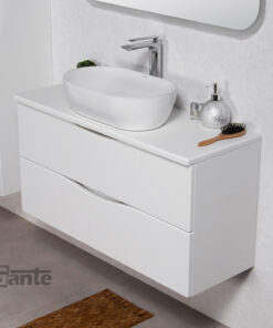 100cm white vanity unit Dublin