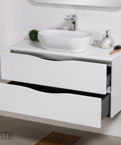 100cm white vanity unit Dublin