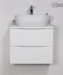 White vanity unit Cork