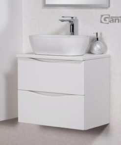 White vanity unit Cork