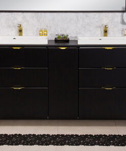 210cm black vanity Galway