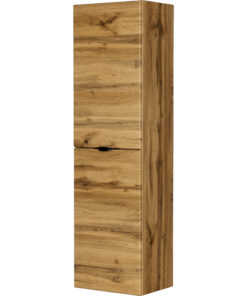 oak bathroom storage unit