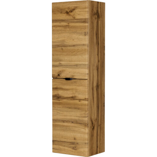 oak bathroom storage unit