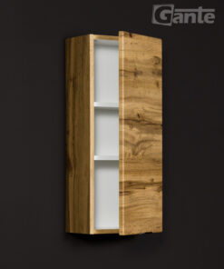 bathroom cabinet in oak