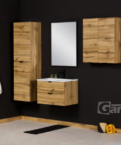60cm bathroom cabinet in English oak