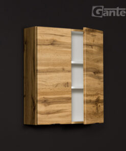 60cm bathroom cabinet in English oak