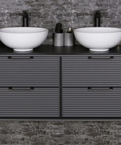 1200mm anthracite vanity unit