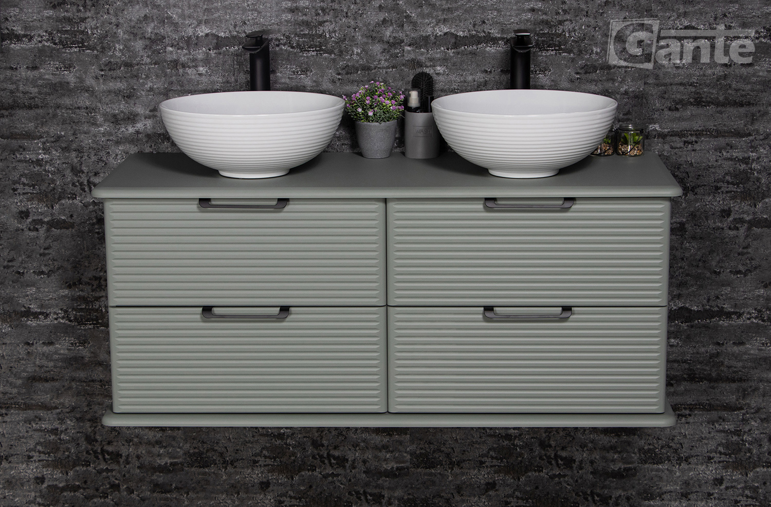1200mm sage vanity unit
