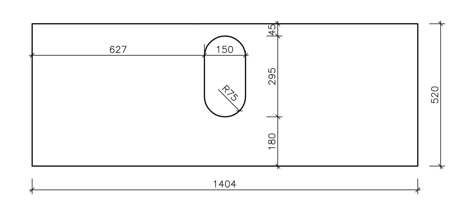 instruction for cut-out