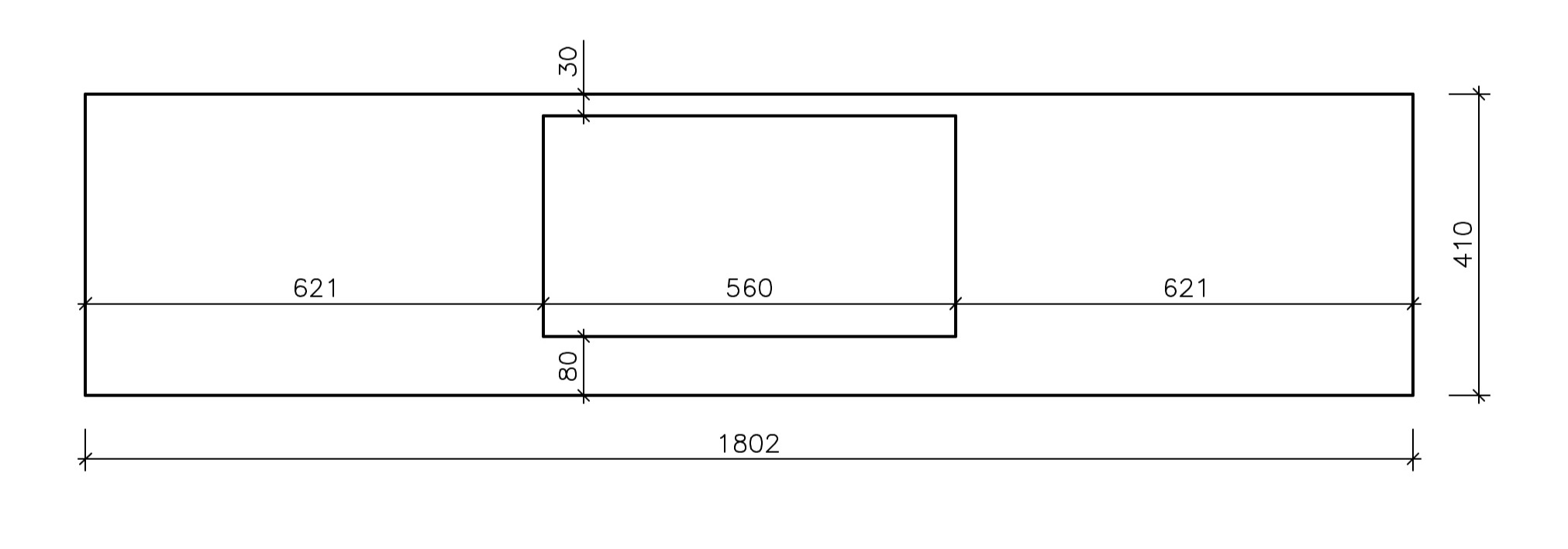 Instructions for sink cut-out