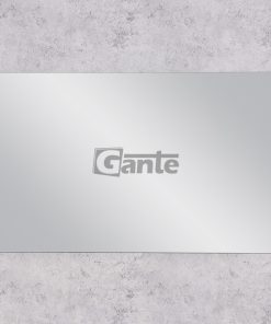 Walnut framed mirror