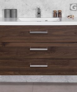 1000 mm walnut vanity unit Cork