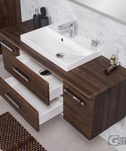 1200 mm oak vanity unit Wexford