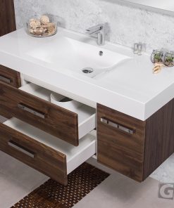 1200 mm oak vanity unit Waterford
