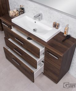1400 mm walnut vanity unit Navan