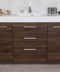 1400 mm walnut vanity unit Mullingar